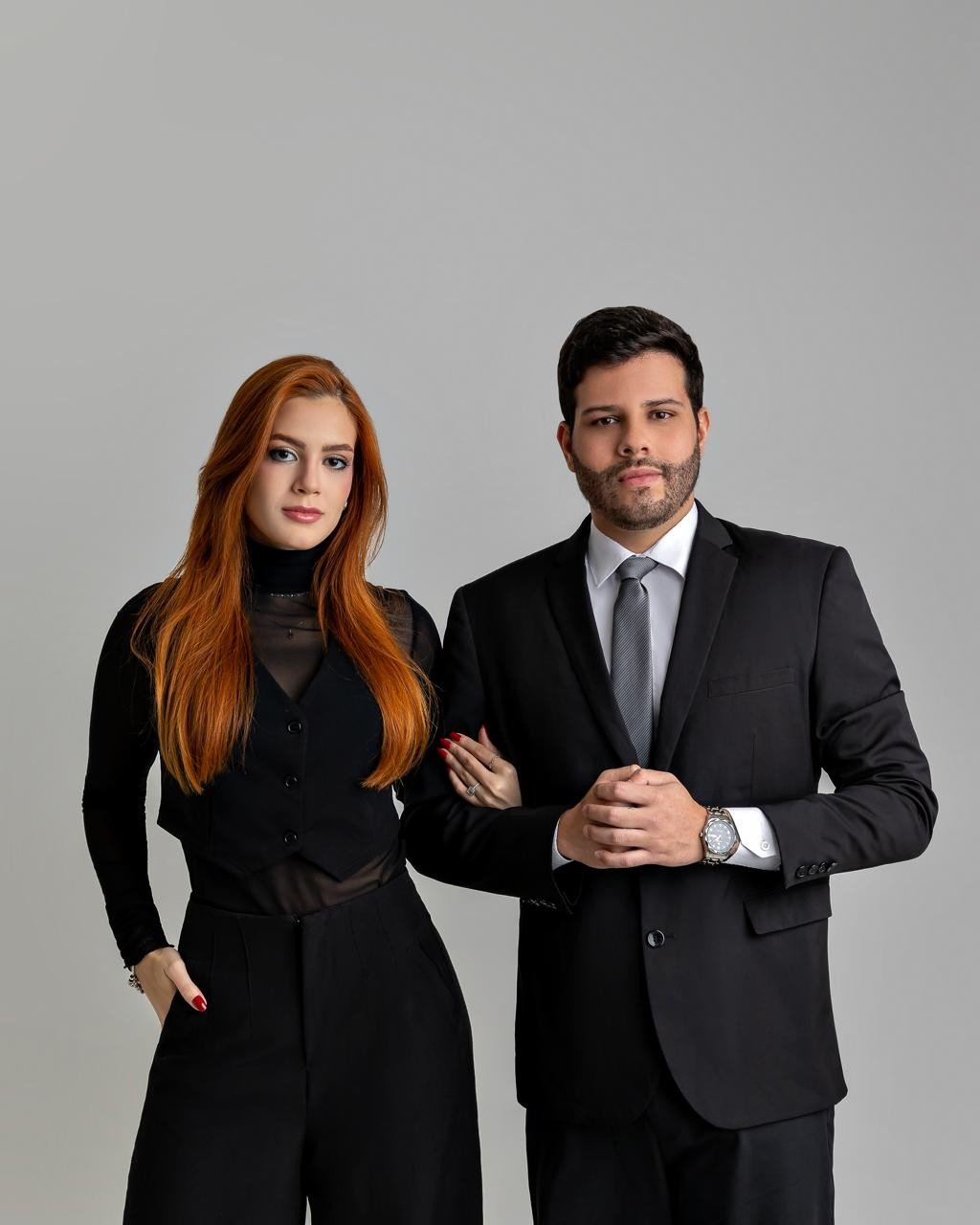 Gabriel Souza Neves e Julie Andrade Matos, sócios do escritório